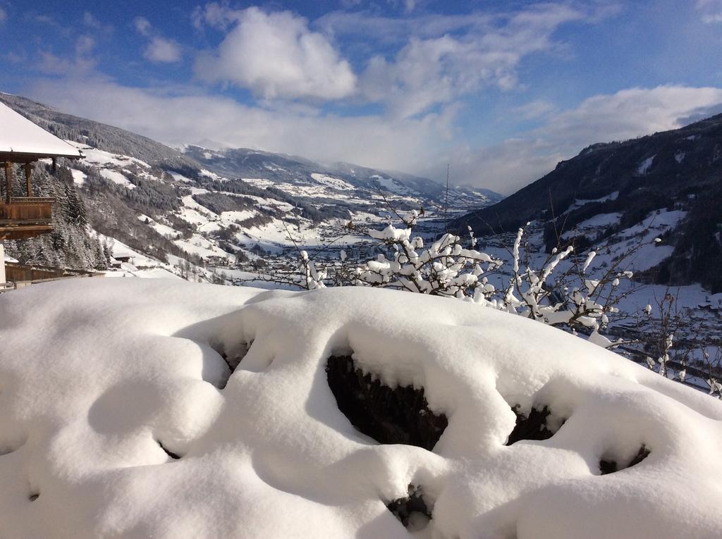 Ferienwohnung Zwoelferblick Bramberg am Wildkogel Buitenkant foto